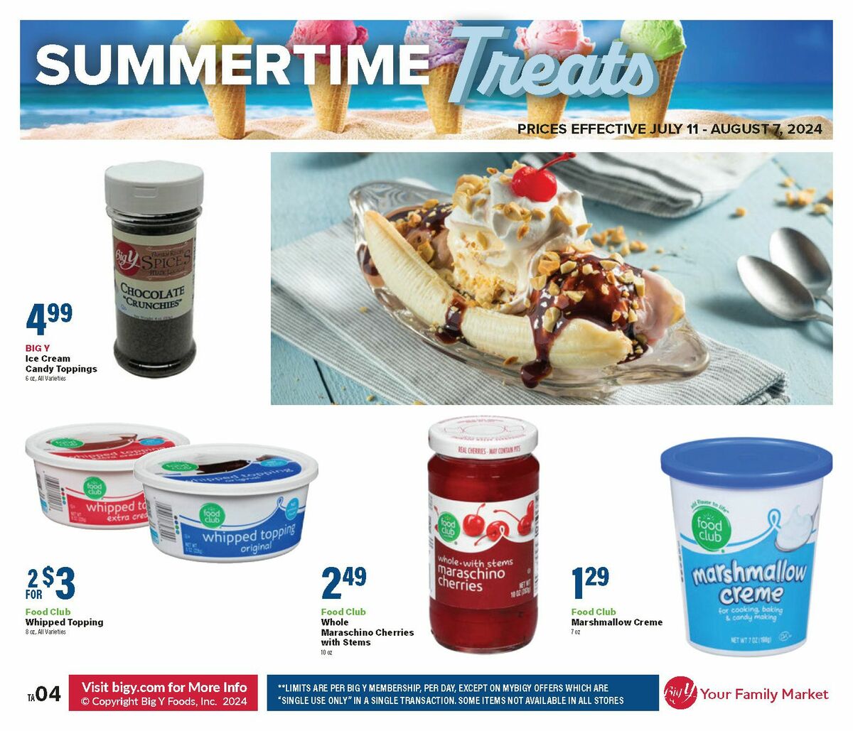 Big Y Weekly Ad from July 11