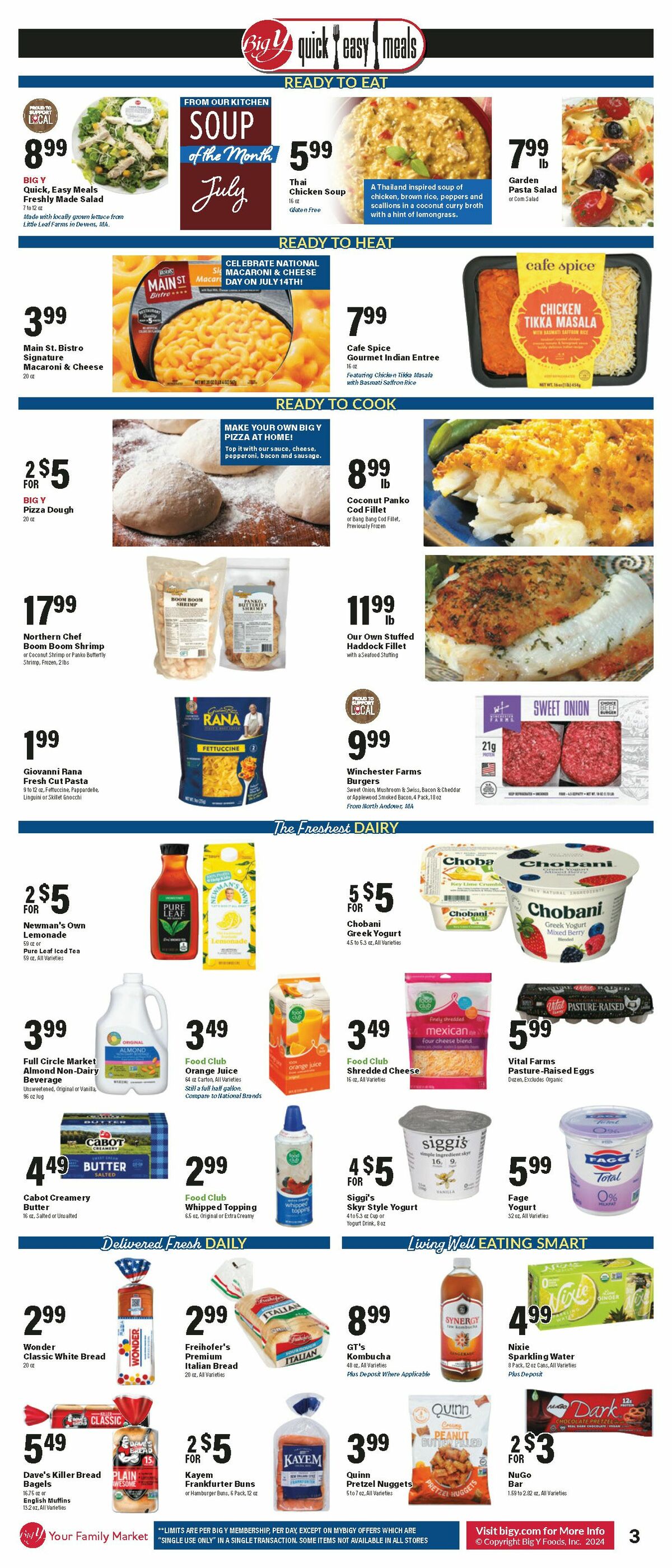 Big Y Weekly Ad from July 11