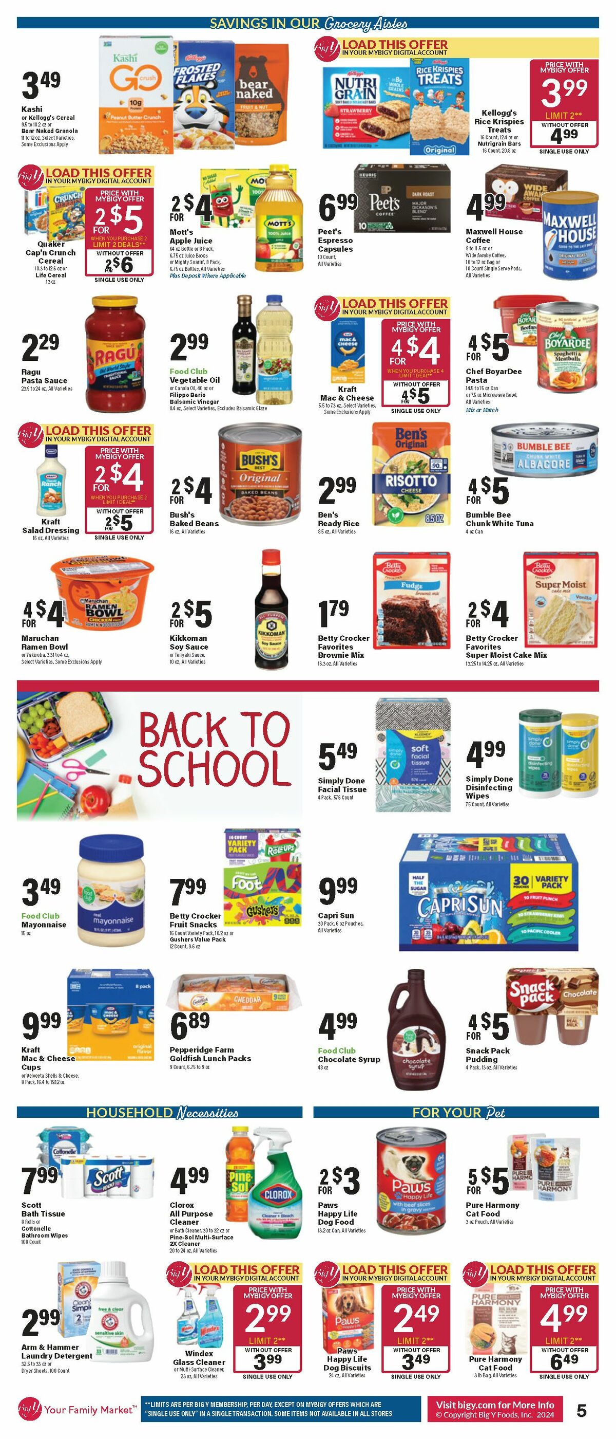 Big Y Weekly Ad from August 22