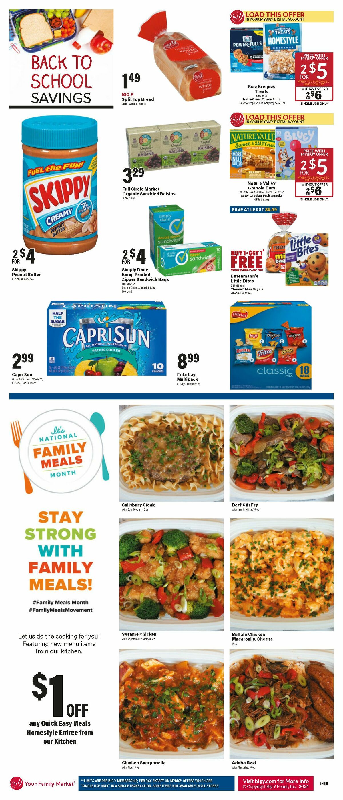 Big Y Weekly Ad from August 29