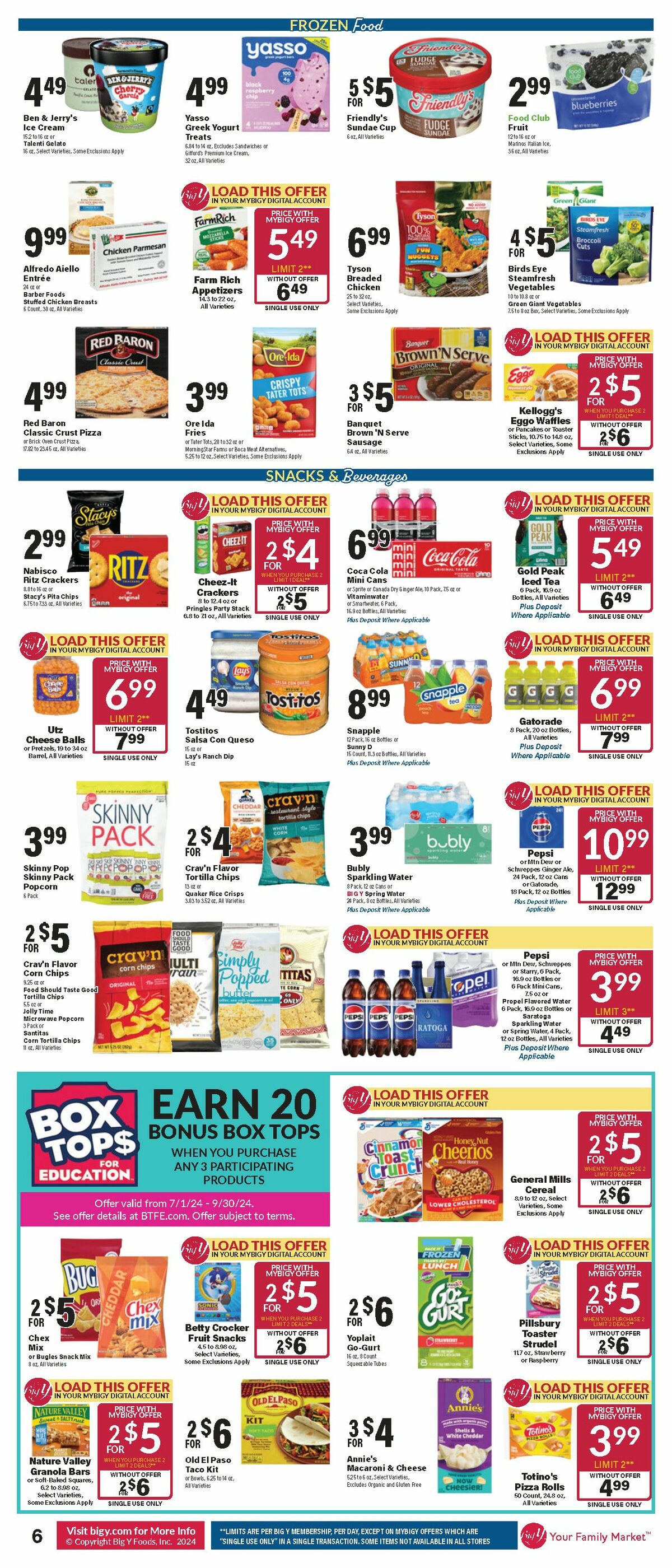 Big Y Weekly Ad from August 29