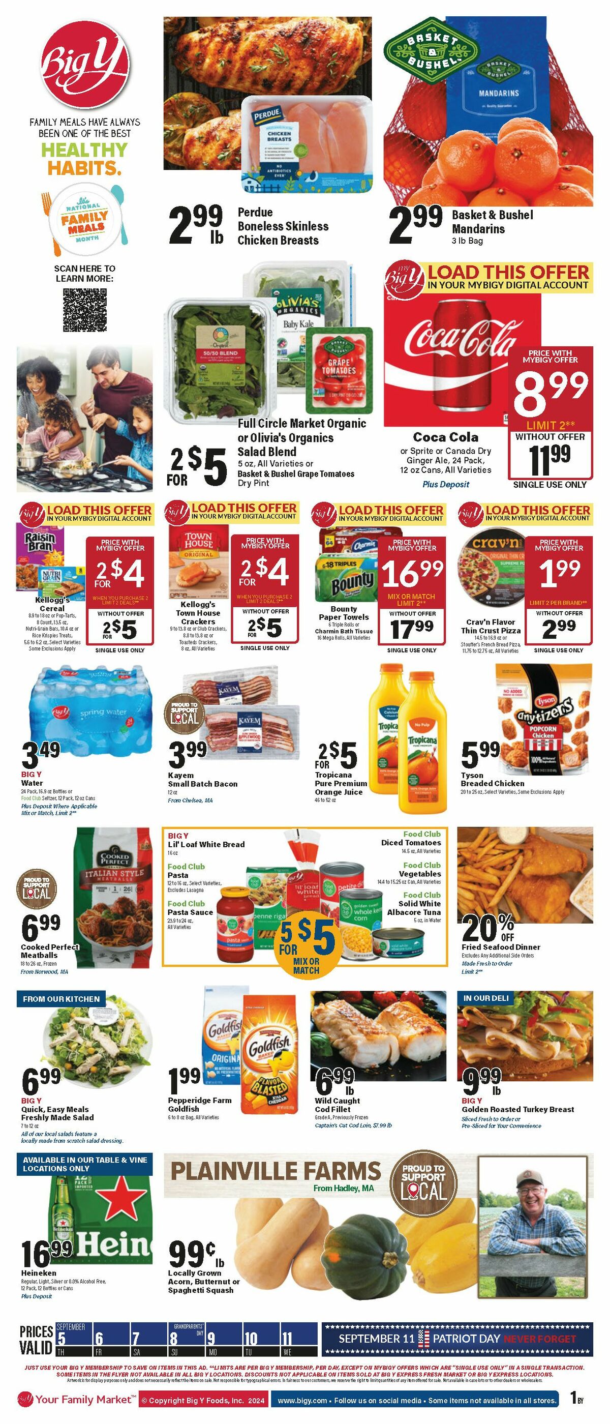 Big Y Weekly Ad from September 5