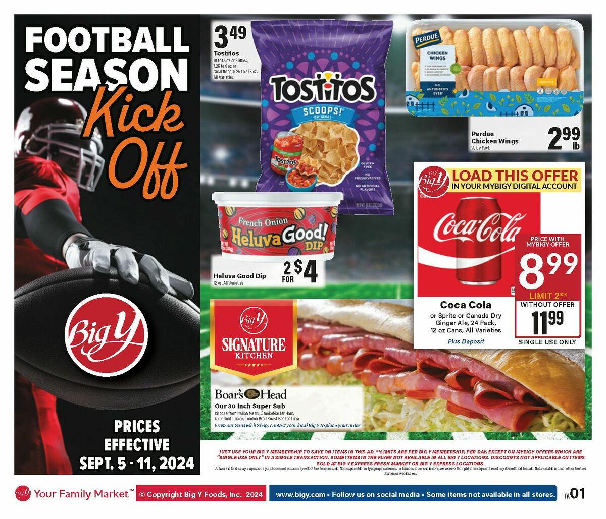 Big Y Weekly Ad from September 5