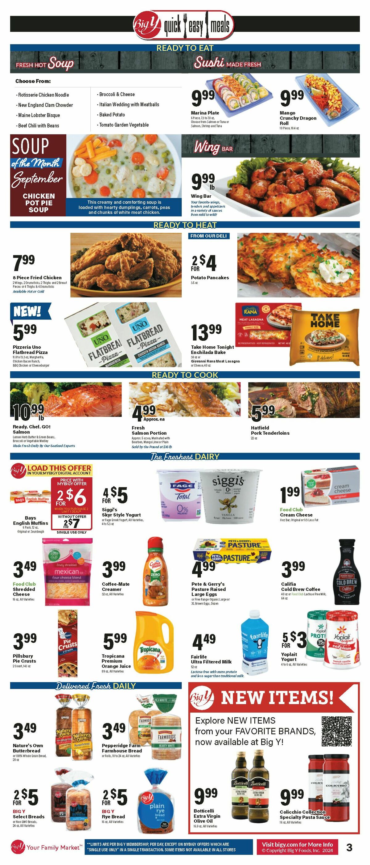 Big Y Weekly Ad from September 12