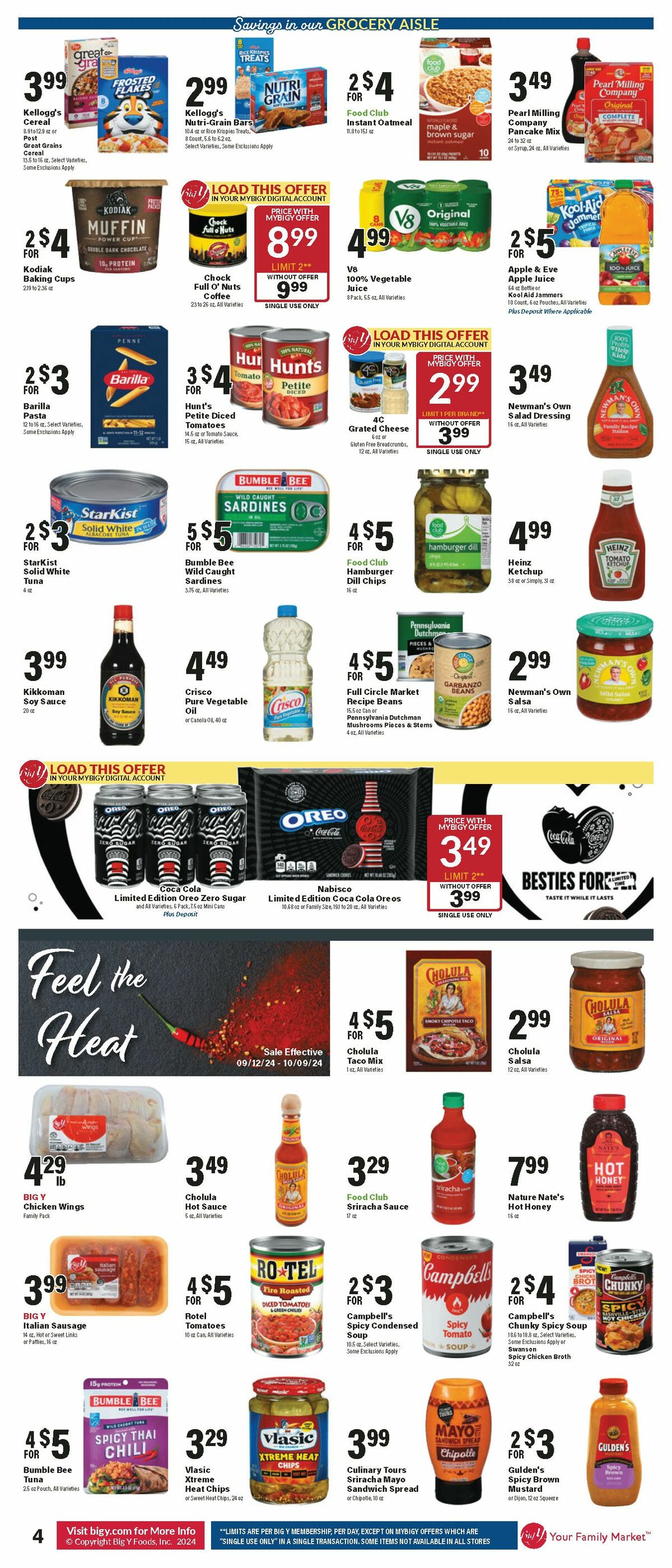 Big Y Weekly Ad from September 12