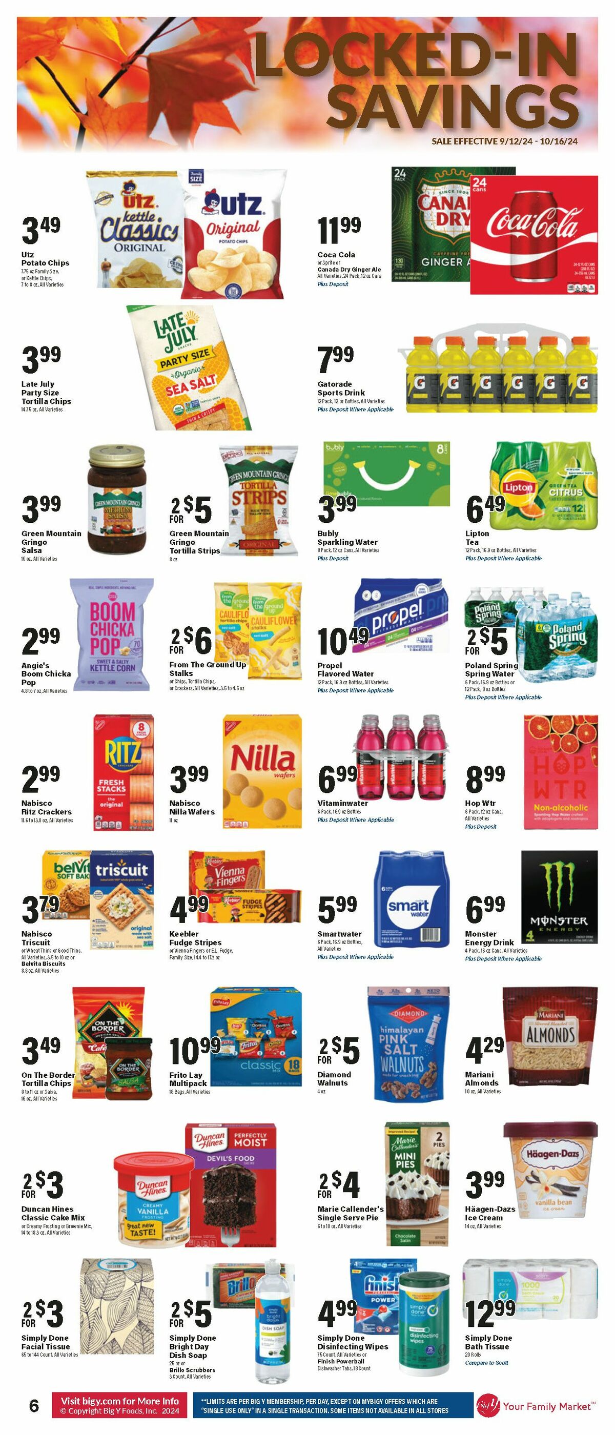 Big Y Weekly Ad from September 12