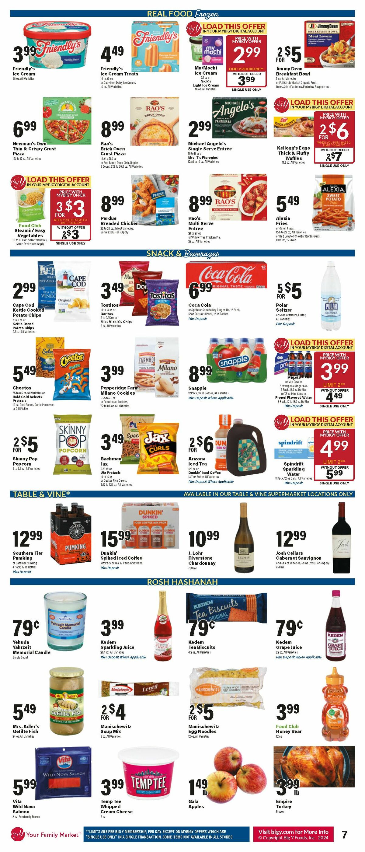 Big Y Weekly Ad from September 12