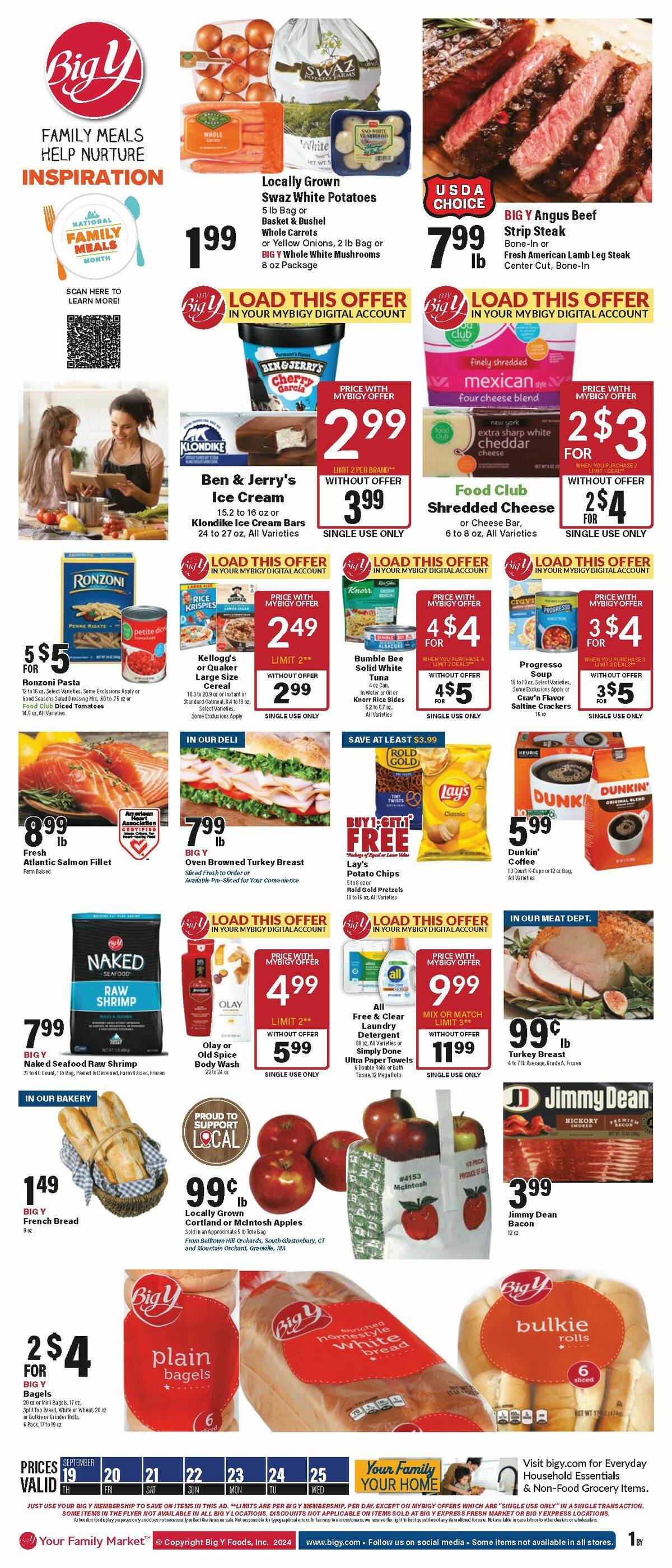 Big Y Weekly Ad from September 19