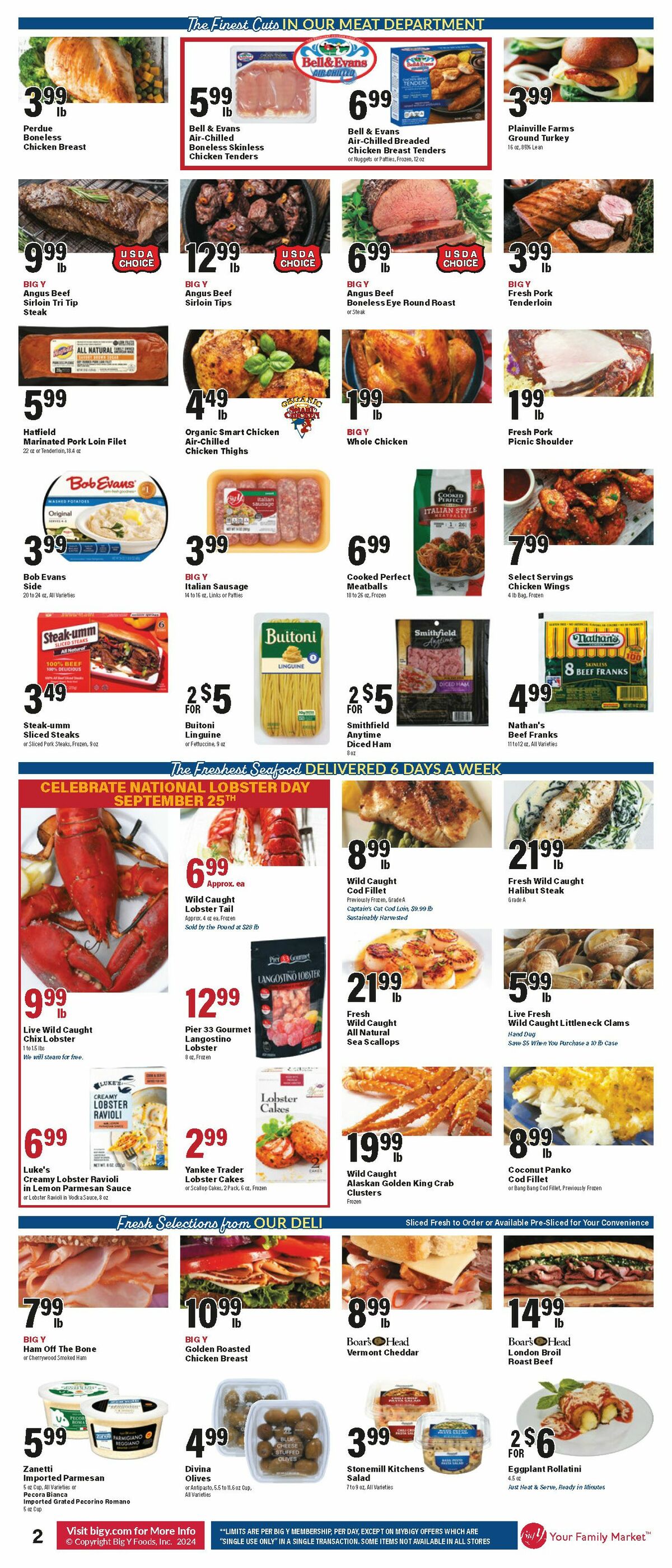 Big Y Weekly Ad from September 19