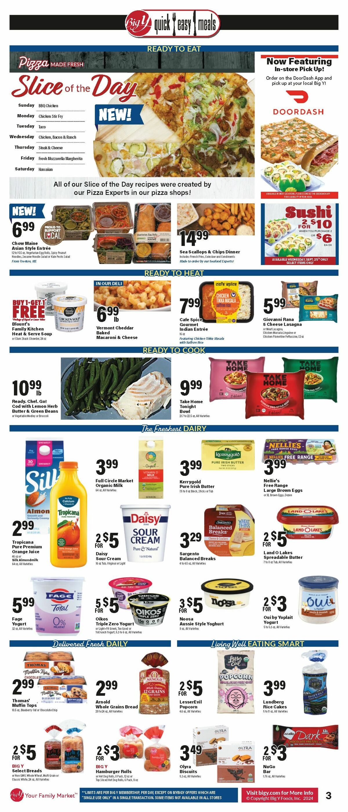 Big Y Weekly Ad from September 19