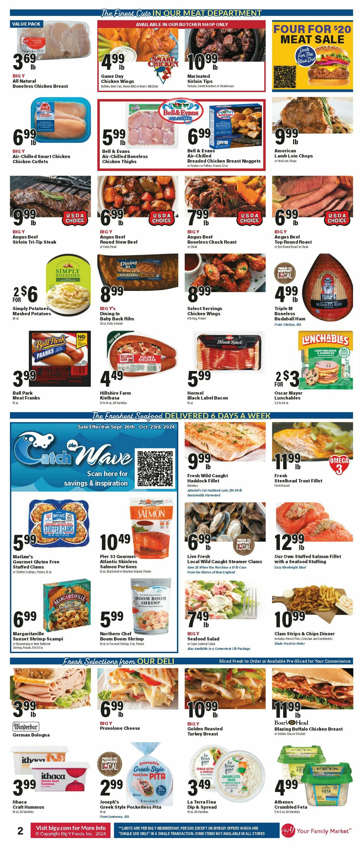 Big Y Weekly Ad from September 26