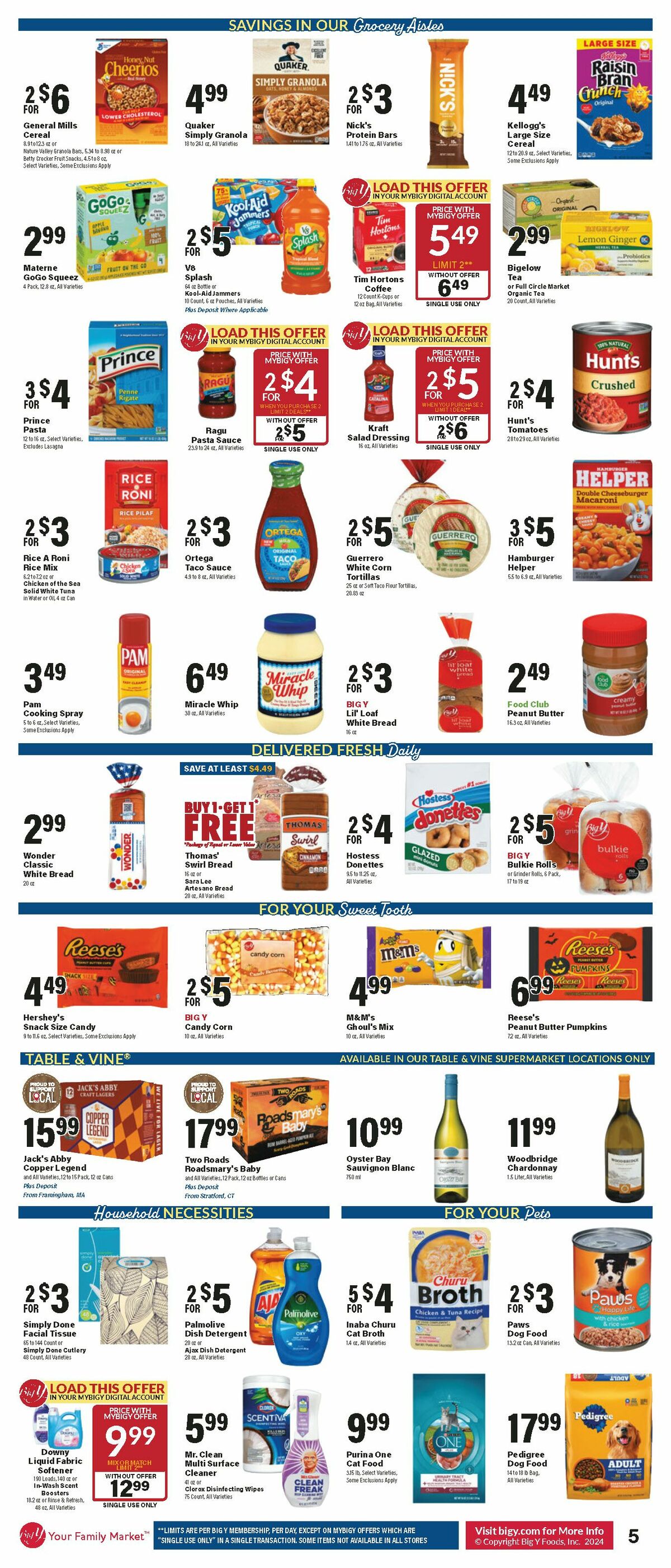 Big Y Weekly Ad from September 26