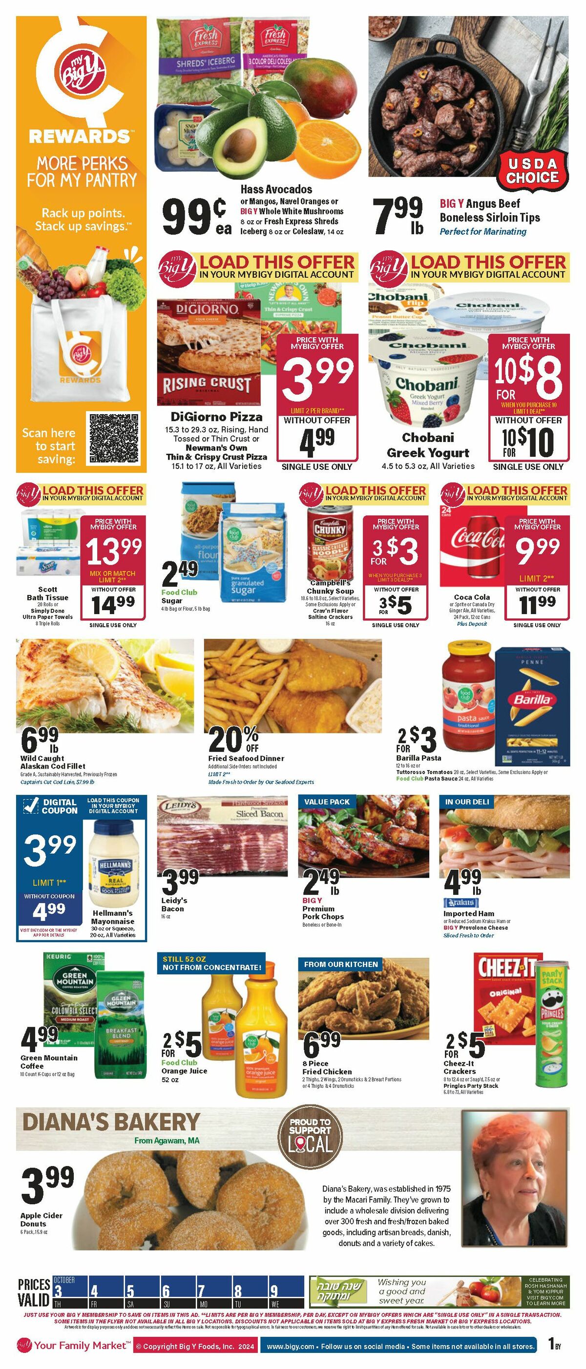 Big Y Weekly Ad from October 3