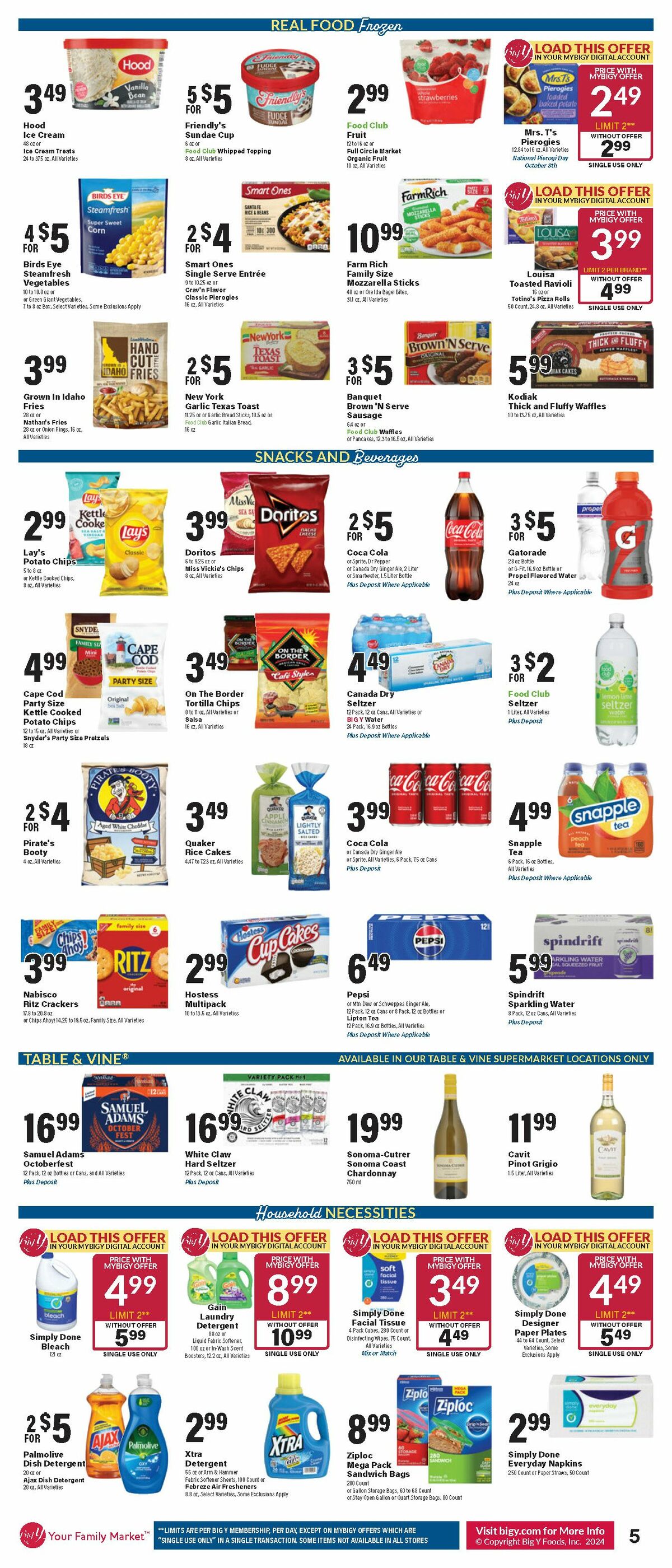 Big Y Weekly Ad from October 3