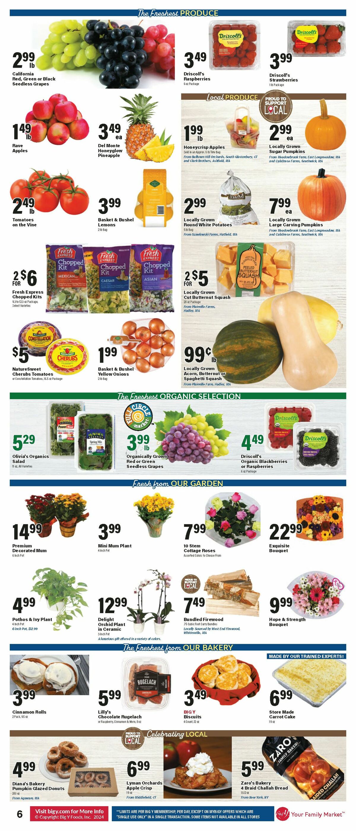 Big Y Weekly Ad from October 3