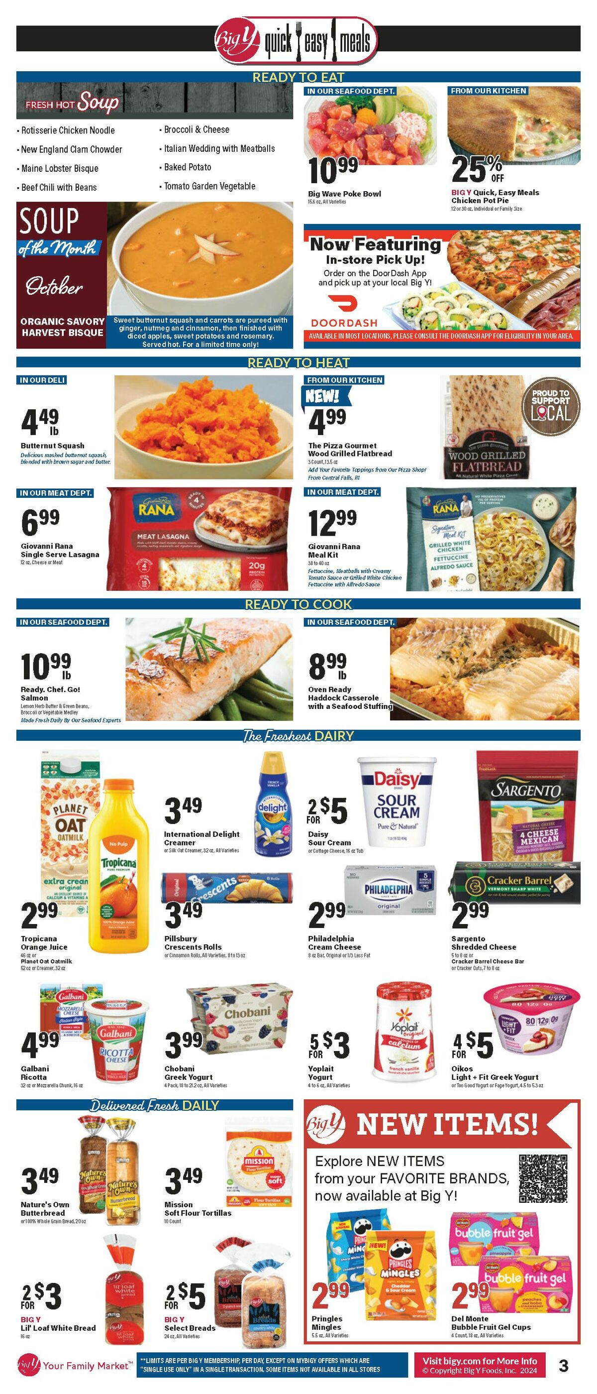 Big Y Weekly Ad from October 10