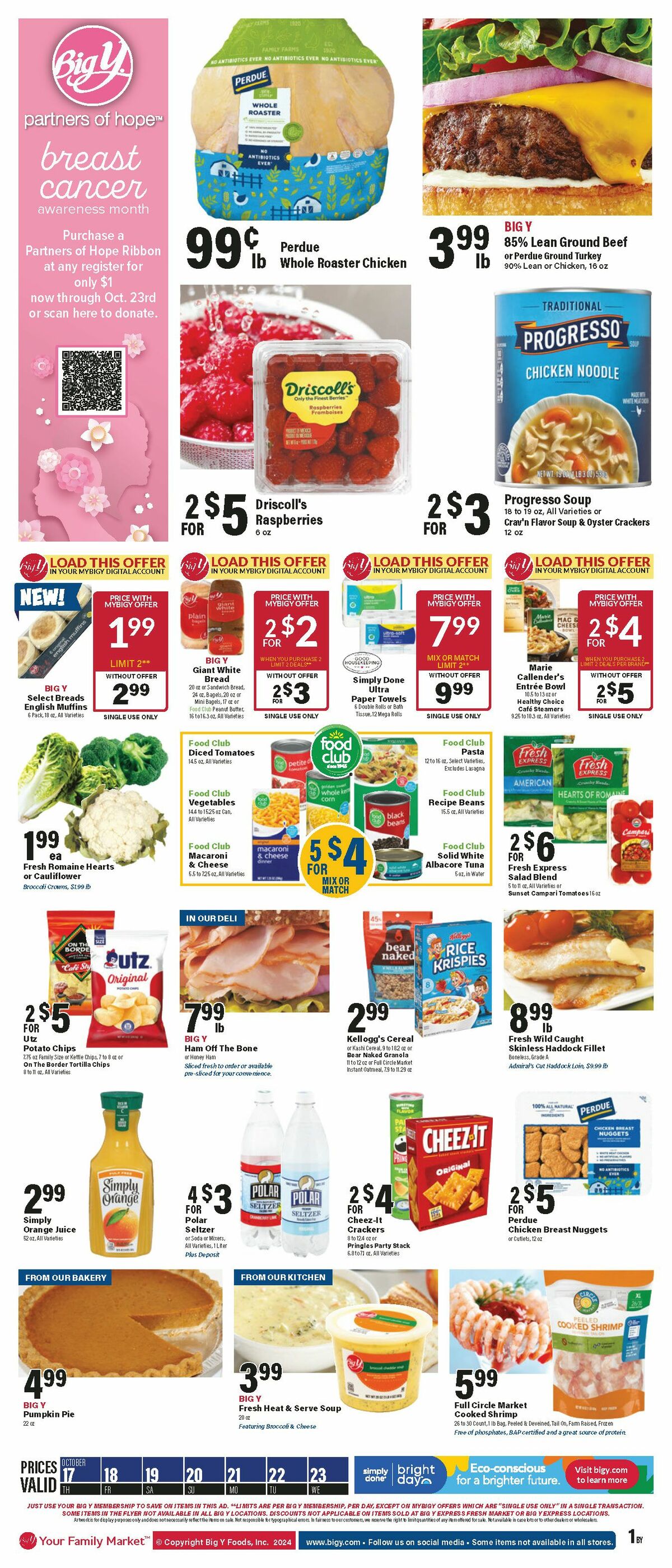 Big Y Weekly Ad from October 17