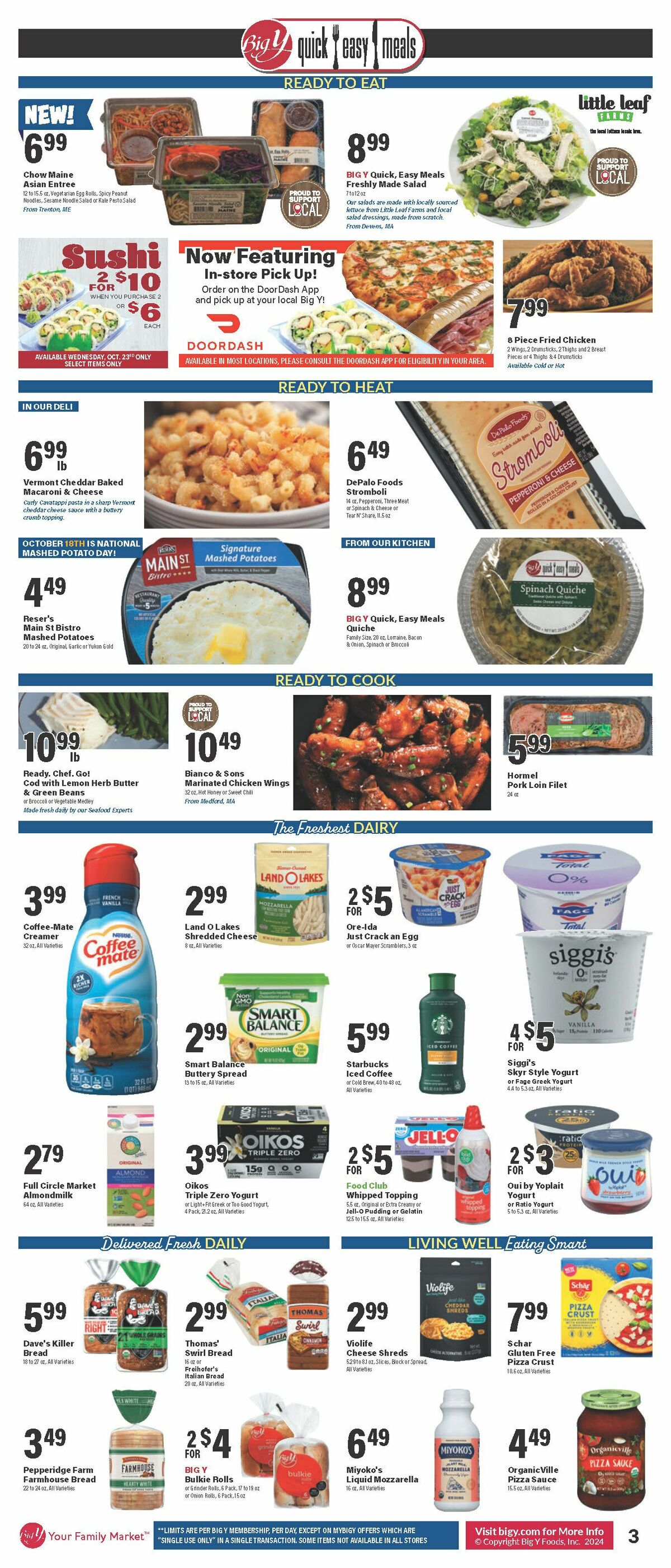 Big Y Weekly Ad from October 17