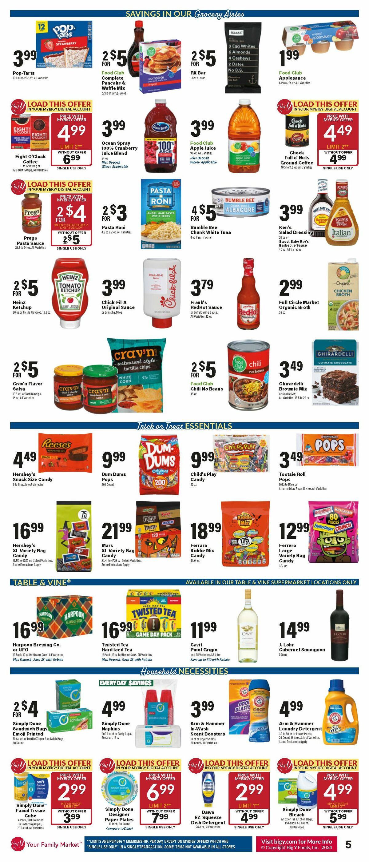 Big Y Weekly Ad from October 17