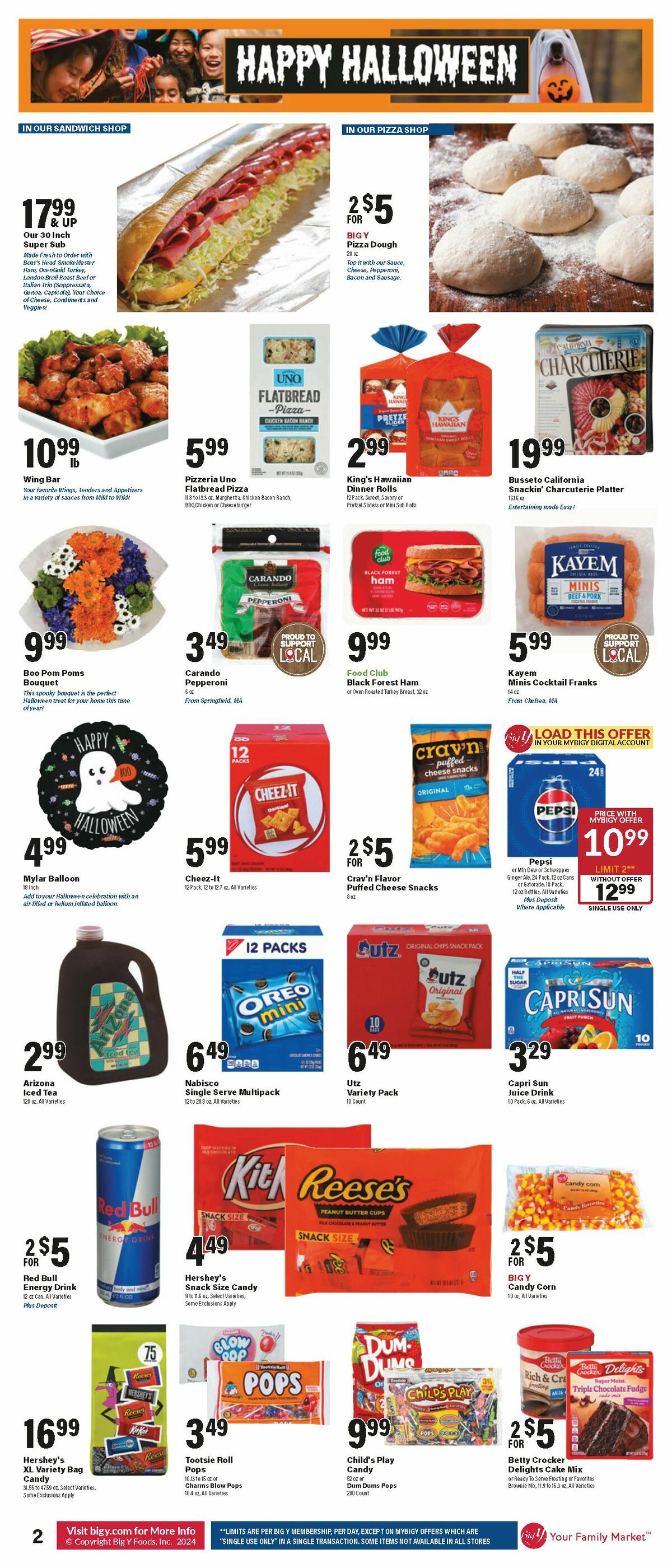 Big Y Weekly Ad from October 24