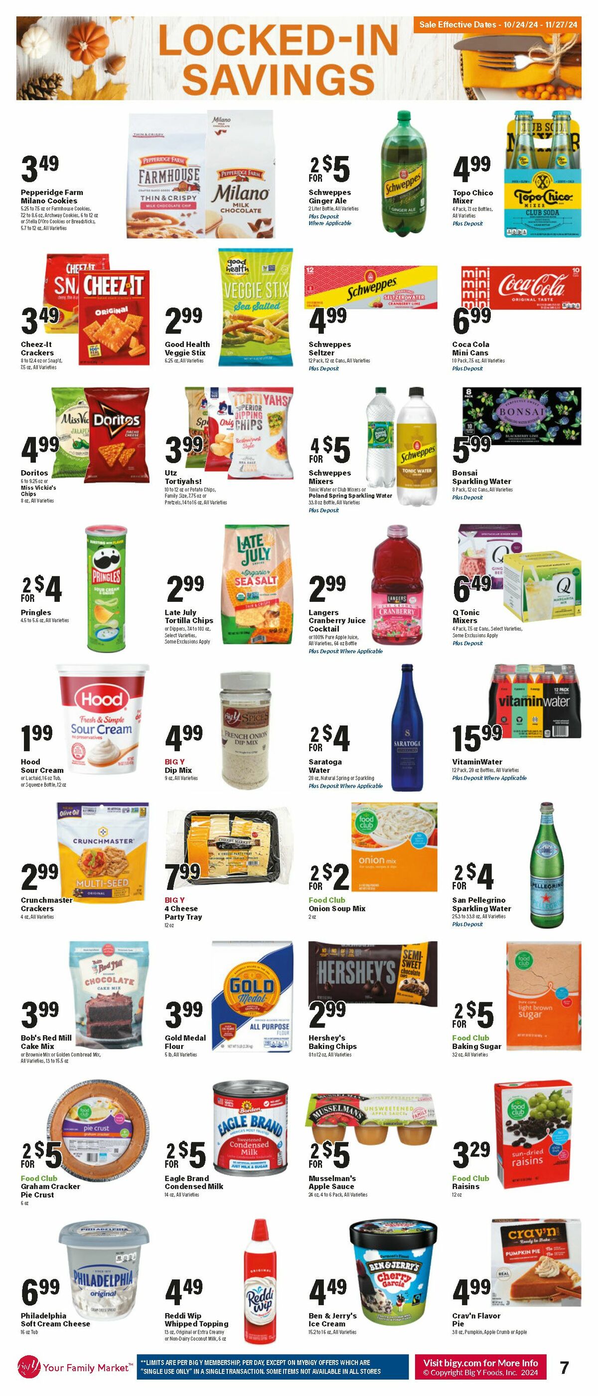 Big Y Weekly Ad from October 24