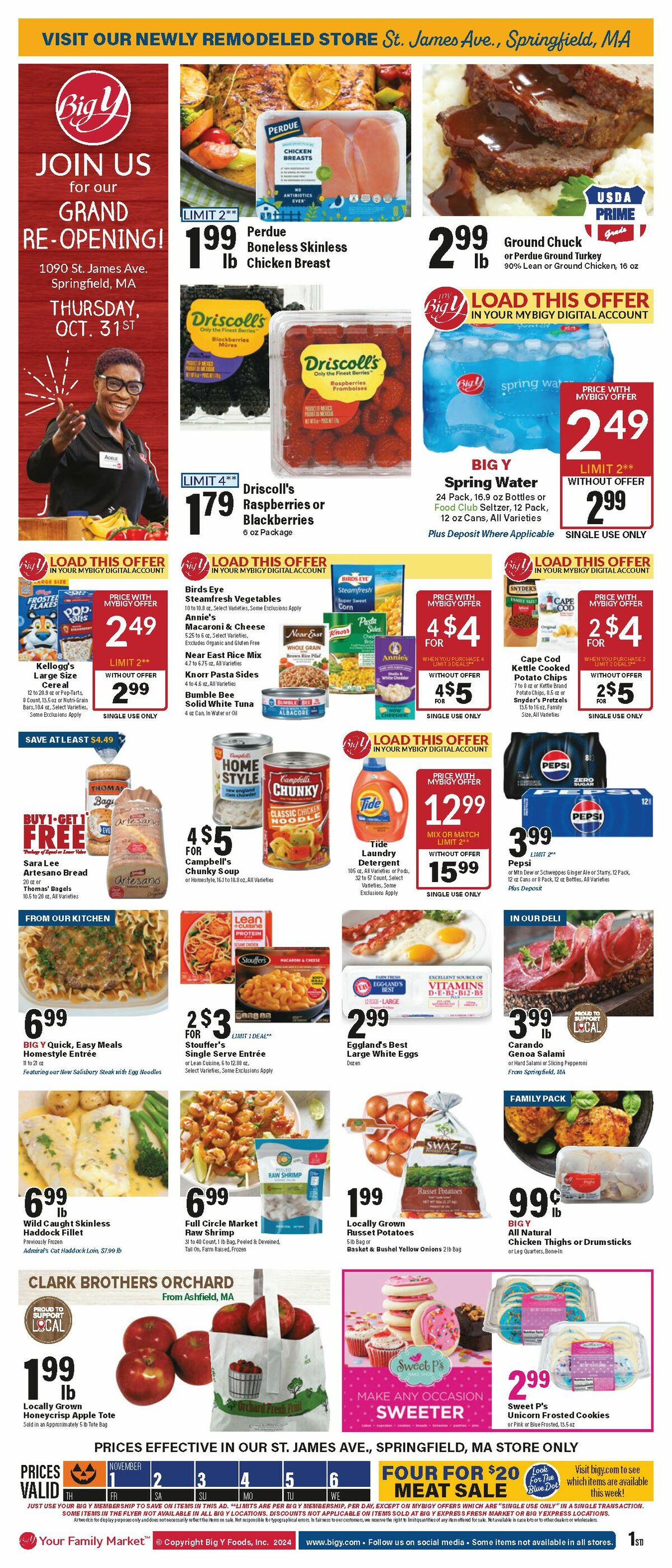 Big Y Weekly Ad from October 31