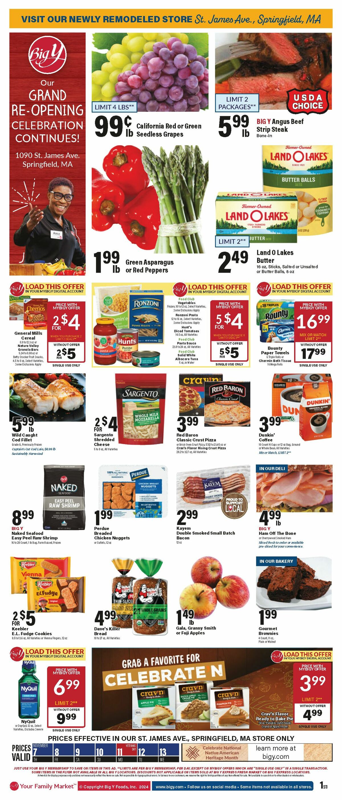 Big Y Weekly Ad from November 7