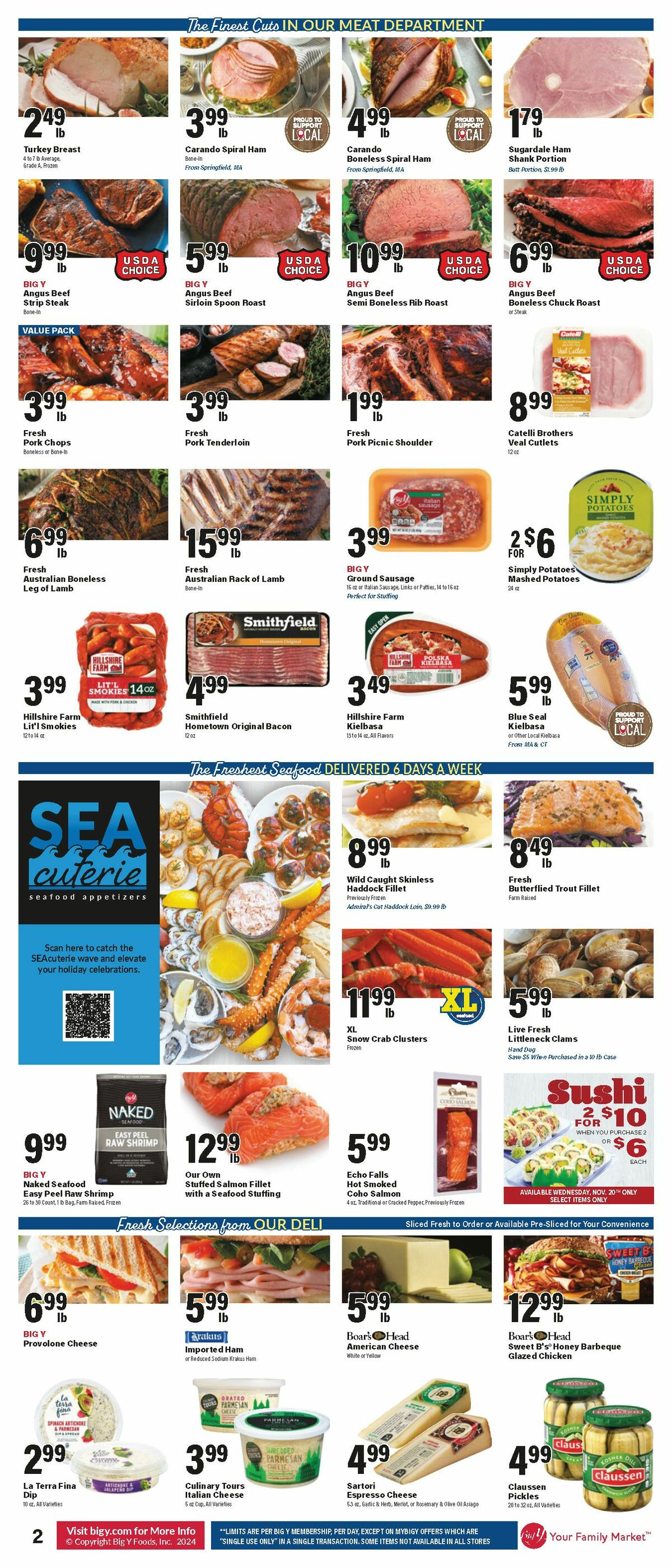 Big Y Weekly Ad from November 14