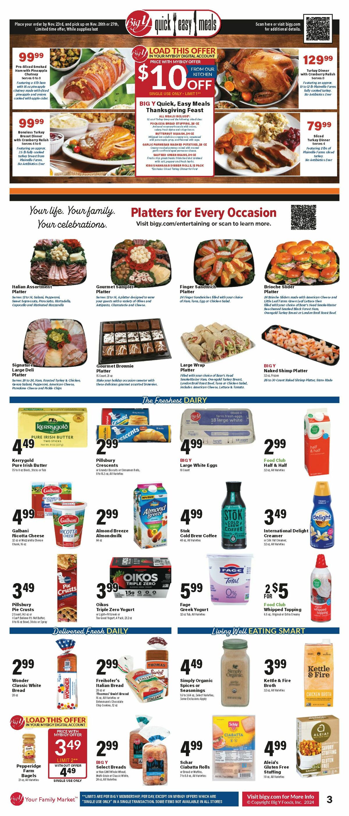 Big Y Weekly Ad from November 14