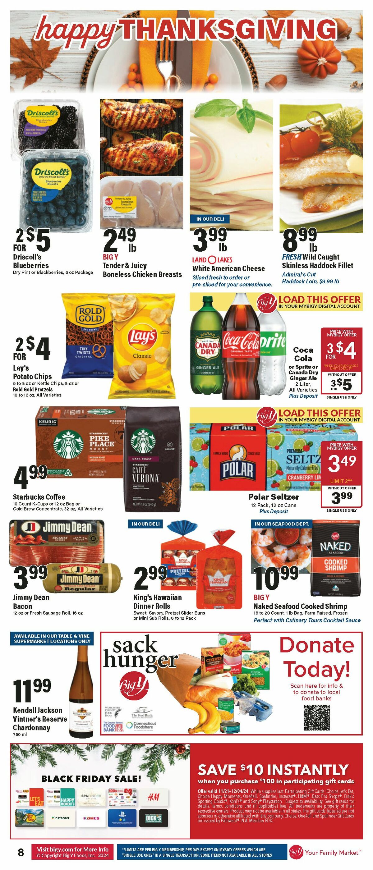 Big Y Weekly Ad from November 21