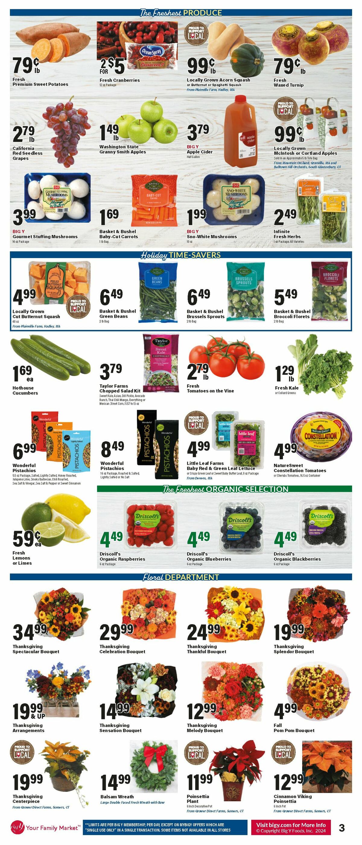 Big Y Weekly Ad from November 21