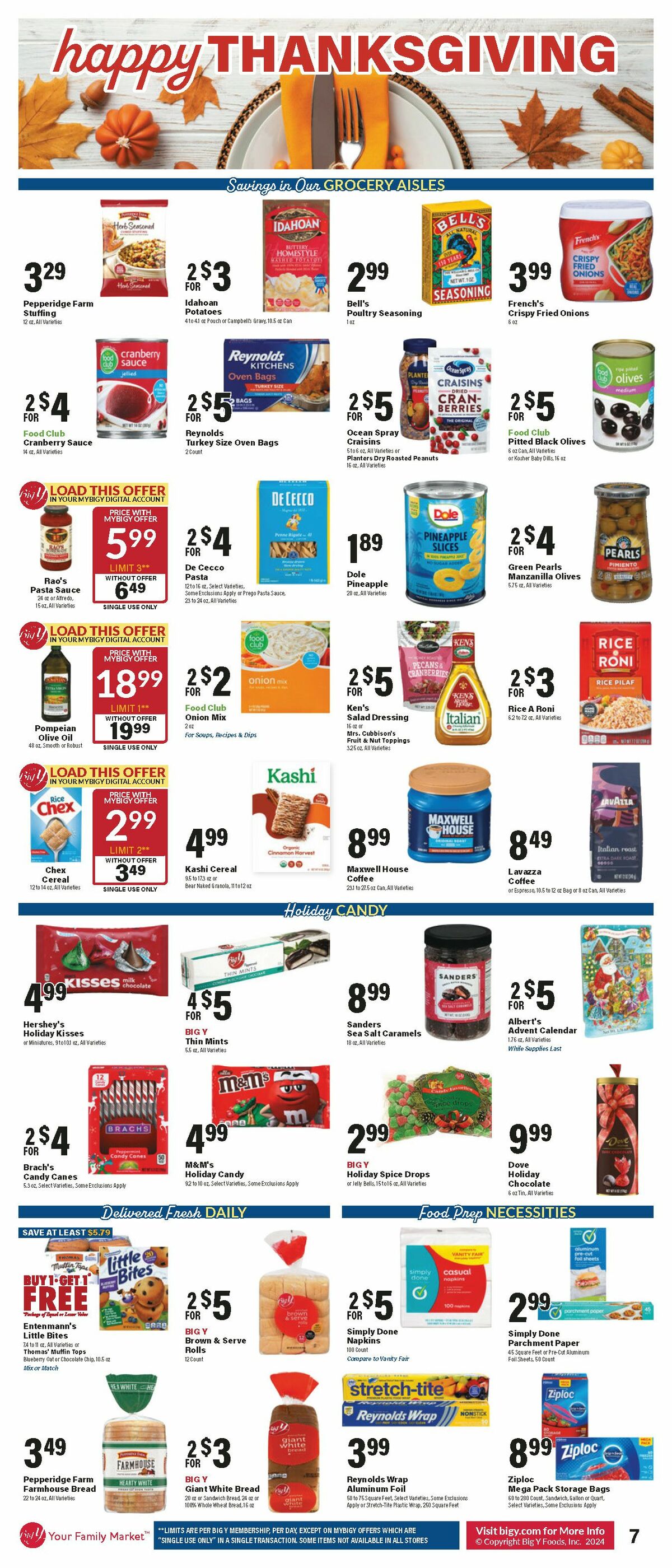 Big Y Weekly Ad from November 21