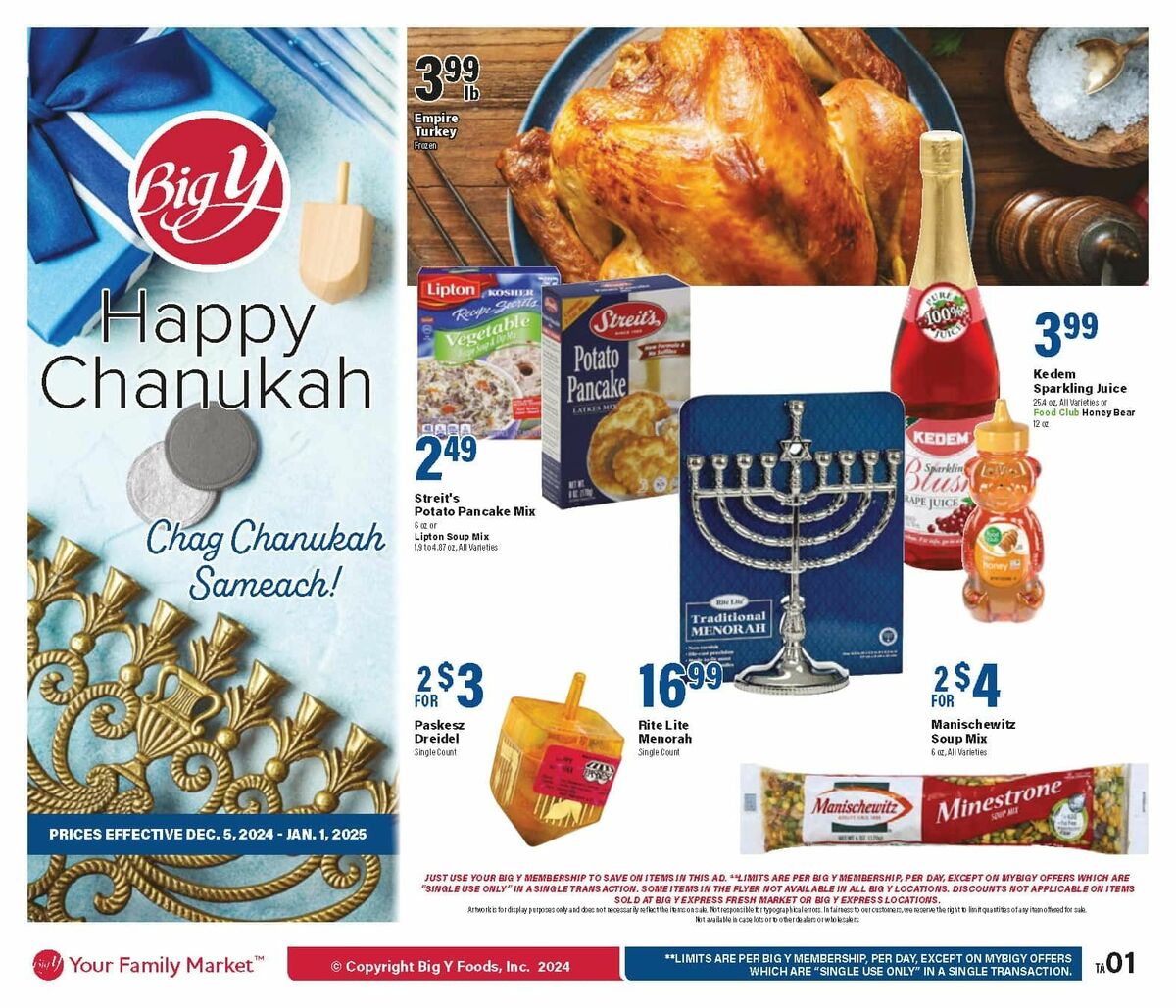 Big Y Weekly Ad from December 6