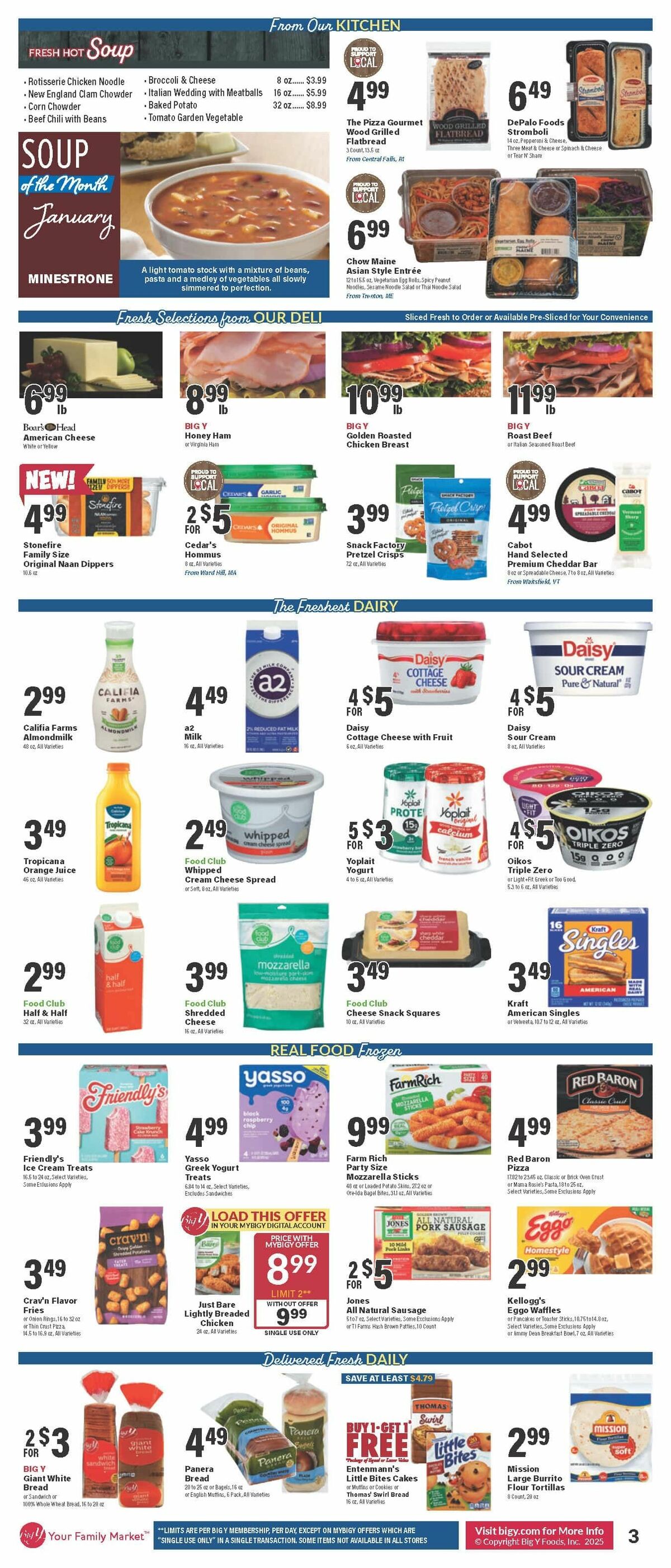 Big Y Weekly Ad from January 2