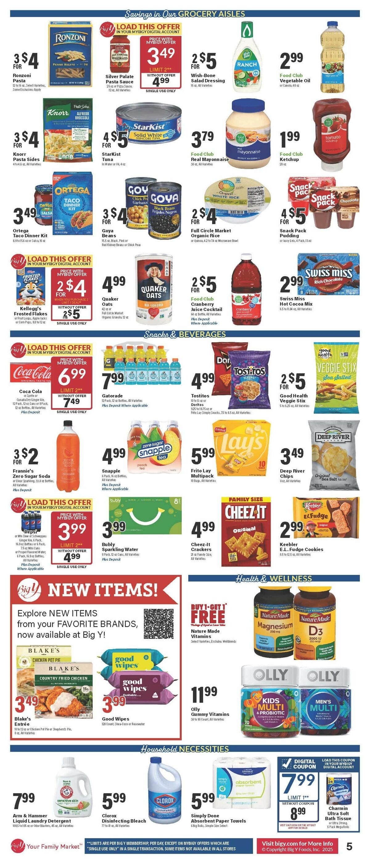 Big Y Weekly Ad from January 2