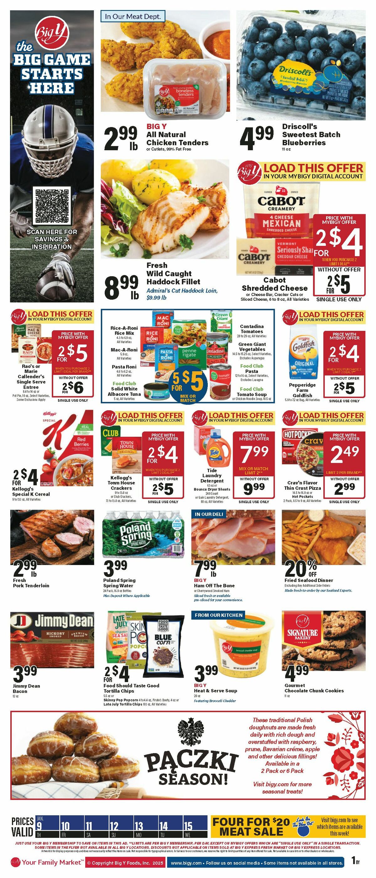 Big Y Weekly Ad from January 9