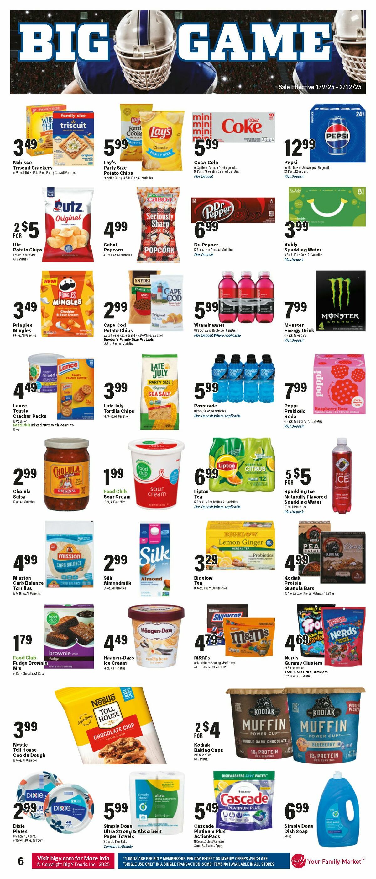 Big Y Weekly Ad from January 9