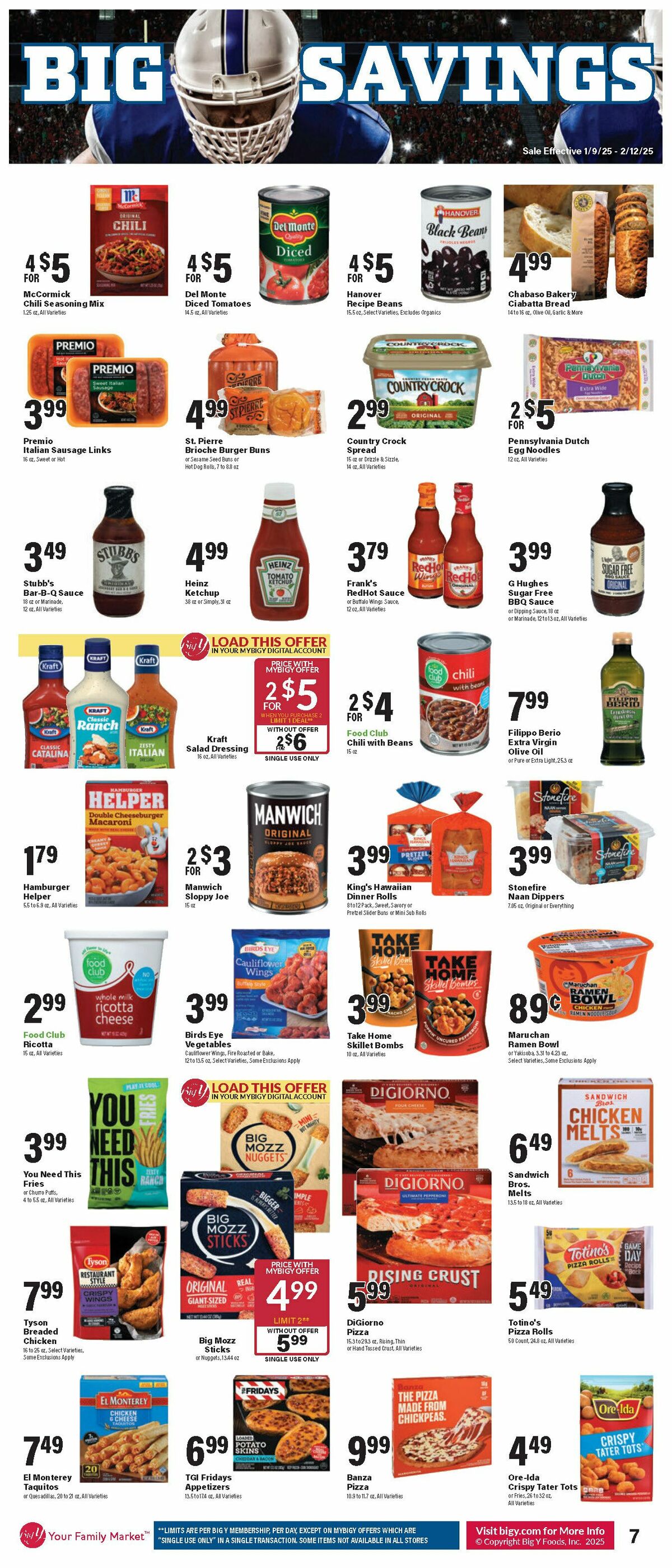 Big Y Weekly Ad from January 9