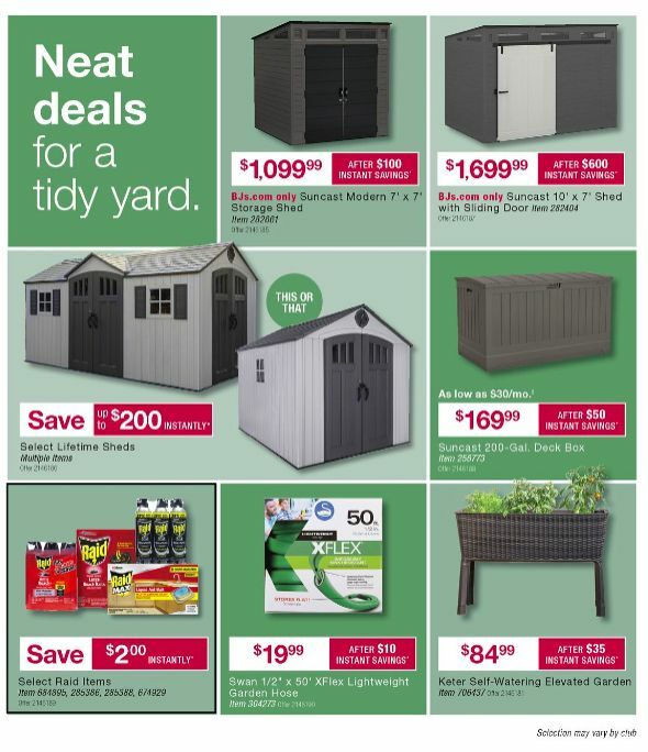 BJ's Wholesale Club Weekly Ad from July 13