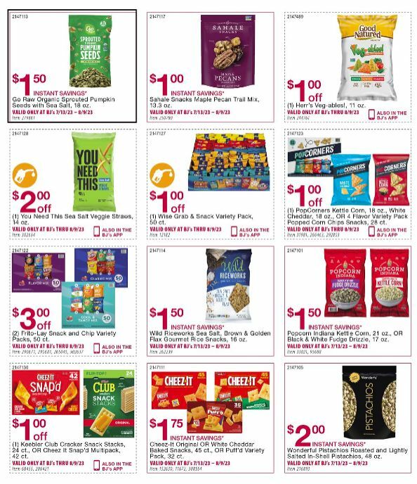 BJ's Wholesale Club Weekly Ad from July 13