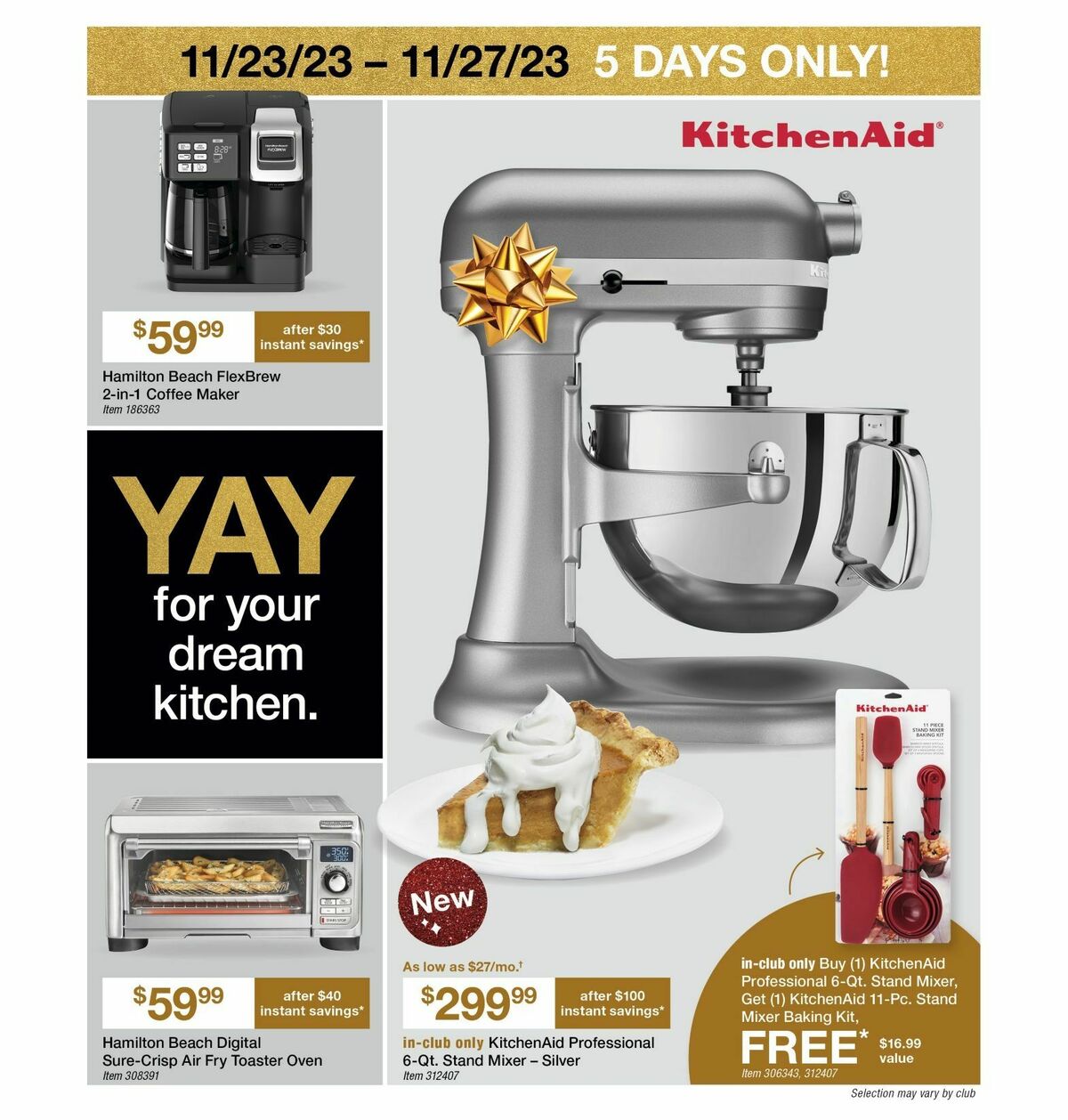 BJ's Wholesale Club Black Friday & Gifting Book Weekly Ad from November 17