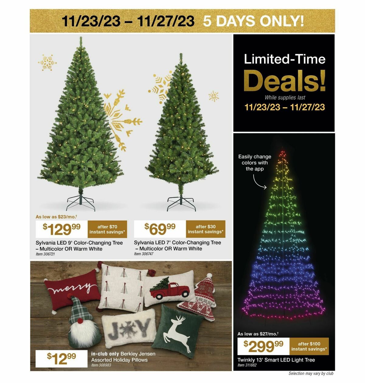 BJ's Wholesale Club Black Friday & Gifting Book Weekly Ad from November 17