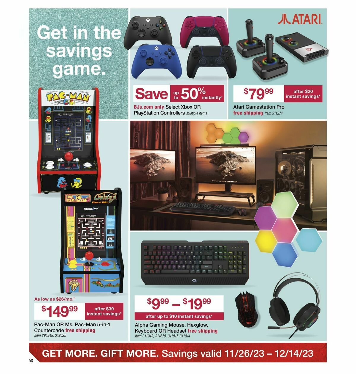 BJ's Wholesale Club Black Friday & Gifting Book Weekly Ad from November 17