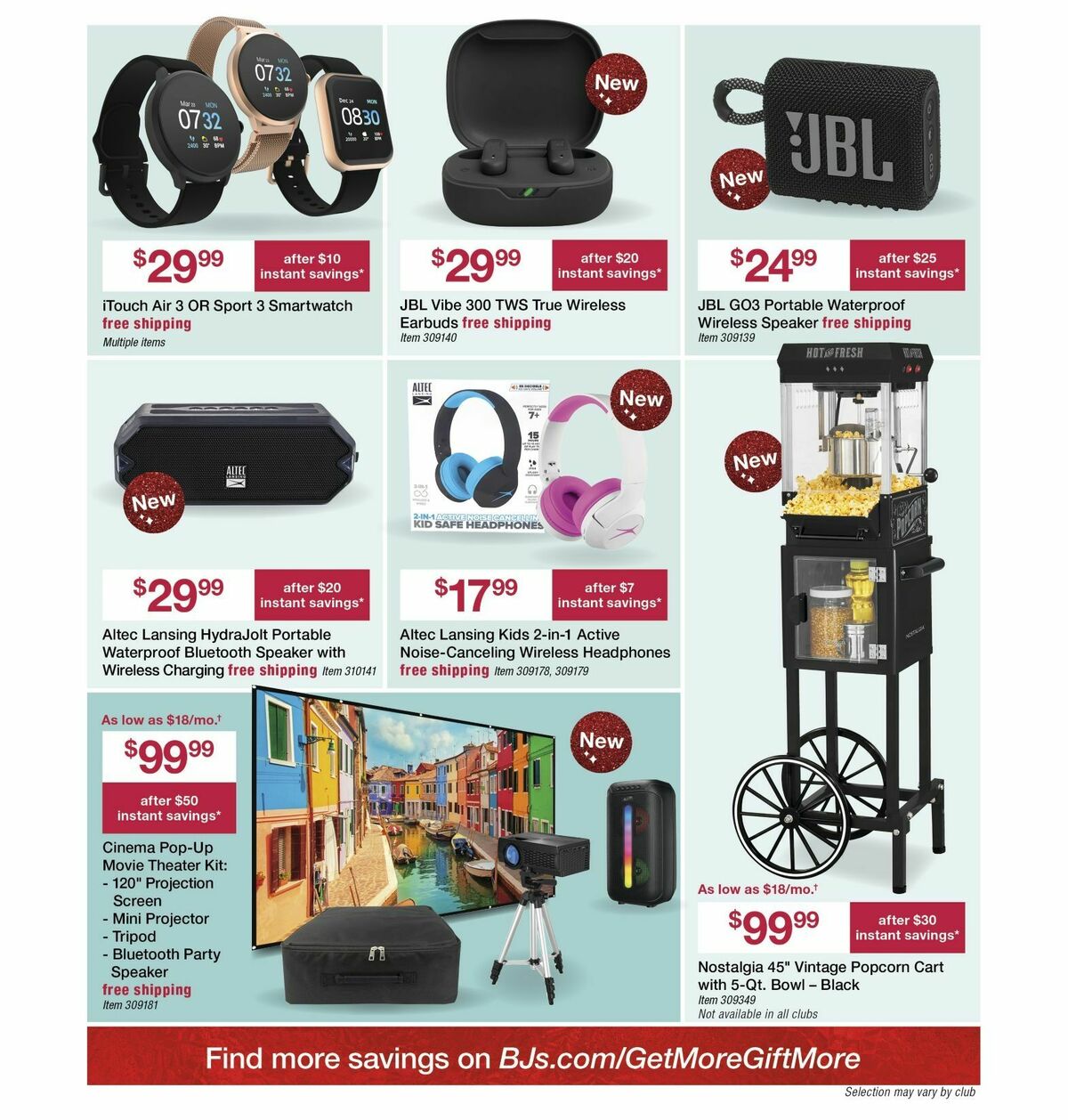 BJ's Wholesale Club Black Friday & Gifting Book Weekly Ad from November 17