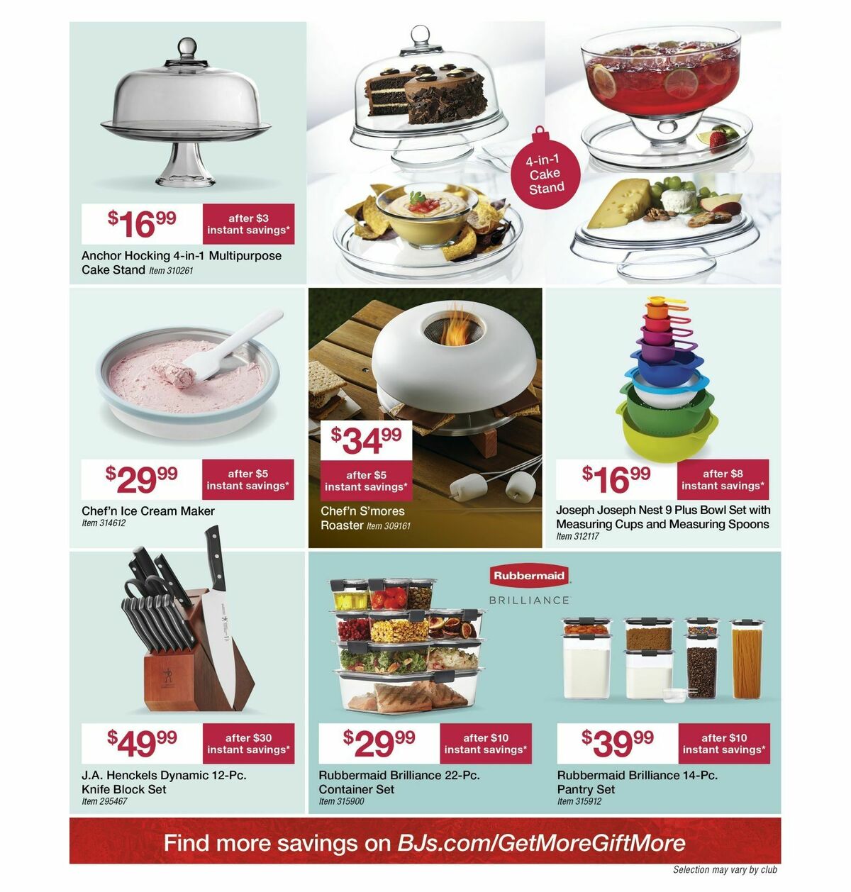 BJ's Wholesale Club Black Friday & Gifting Book Weekly Ad from November 17