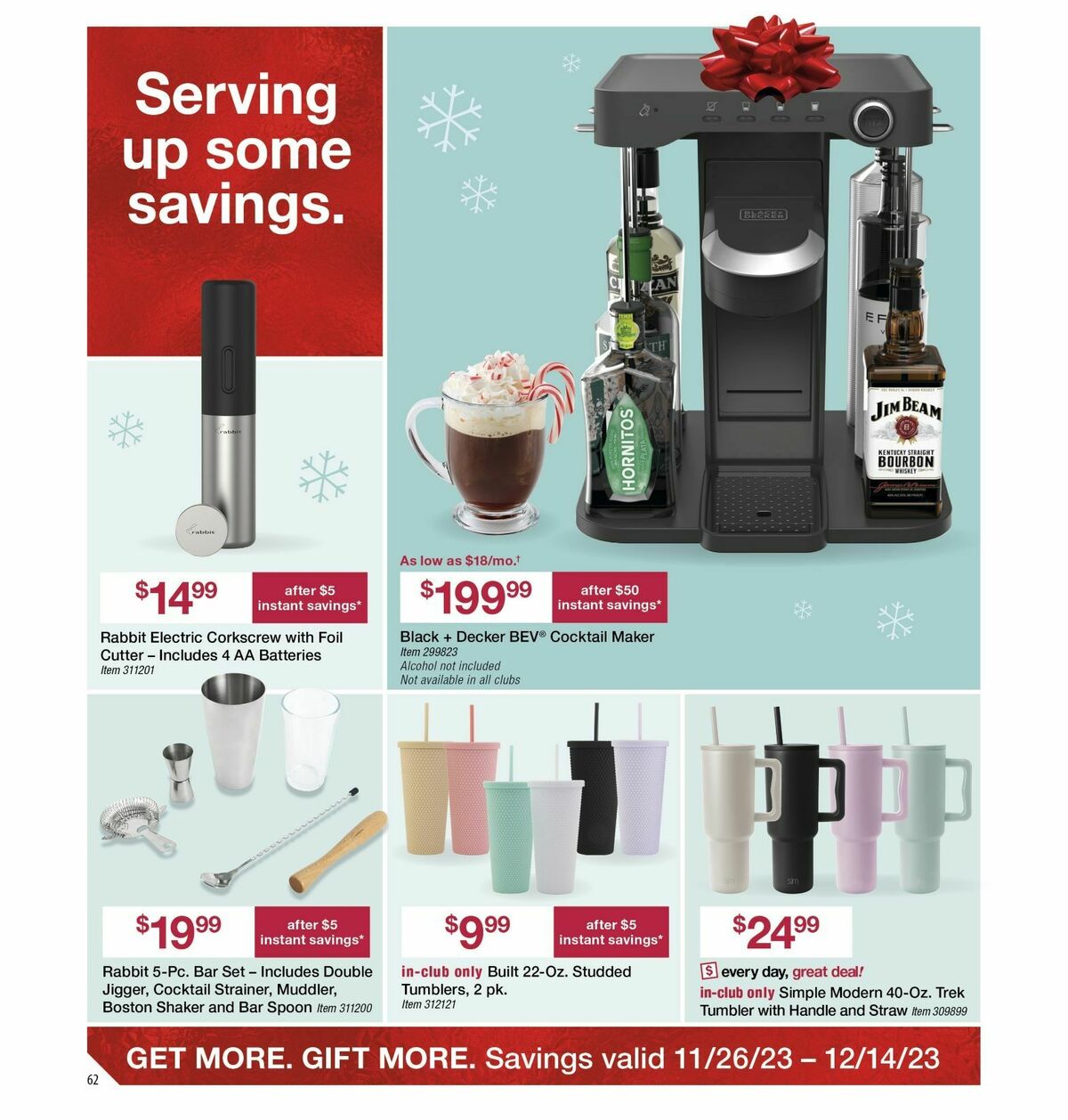 BJ's Wholesale Club Black Friday & Gifting Book Weekly Ad from November 17