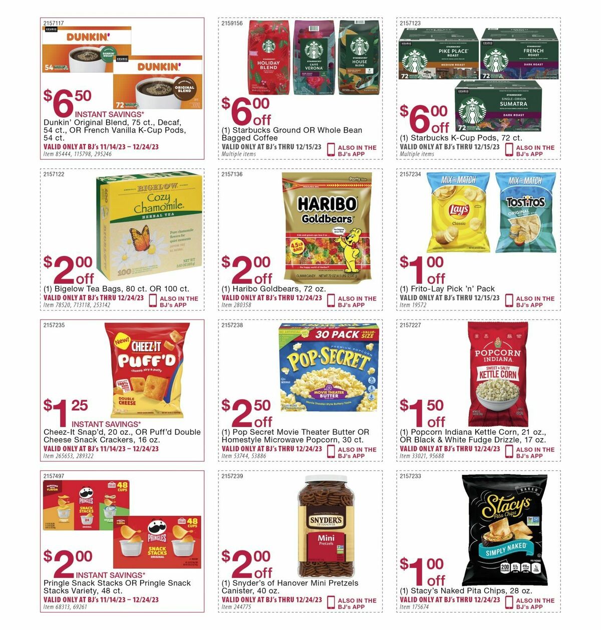 BJ's Wholesale Club Weekly Ad from November 15