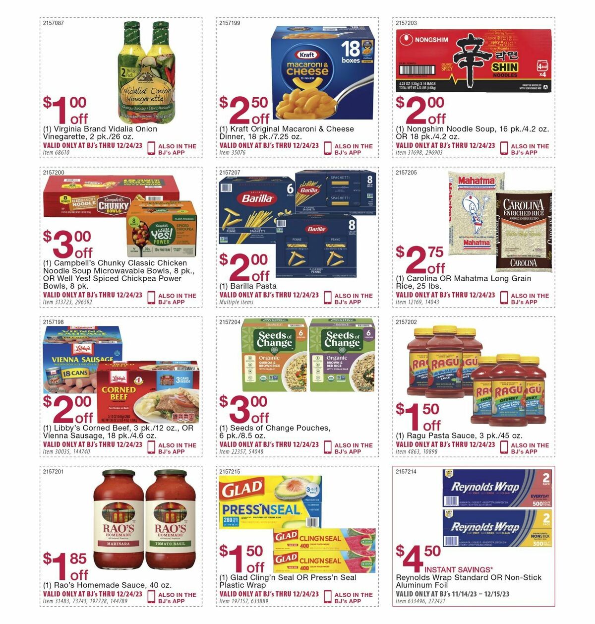 BJ's Wholesale Club Weekly Ad from November 15