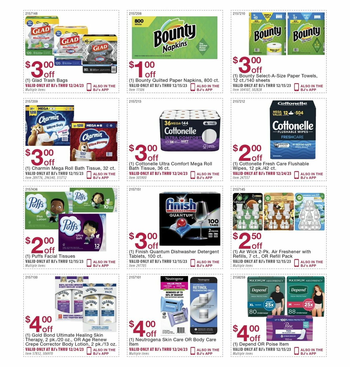 BJ's Wholesale Club Weekly Ad from November 15