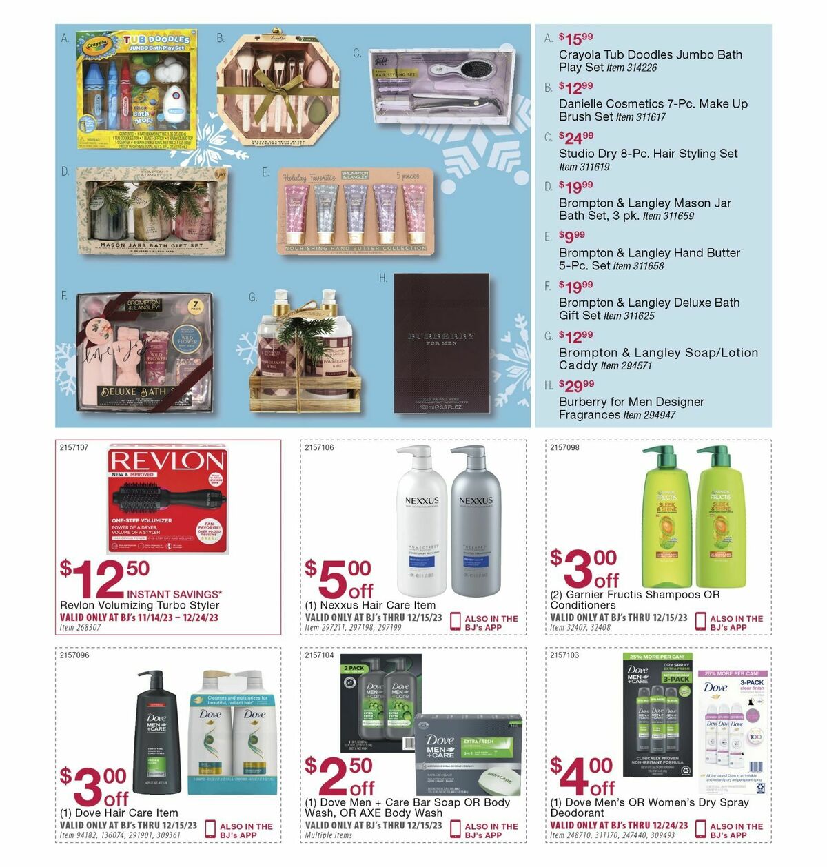 BJ's Wholesale Club Weekly Ad from November 15